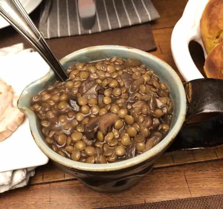 Lentil Mushroom Gravy