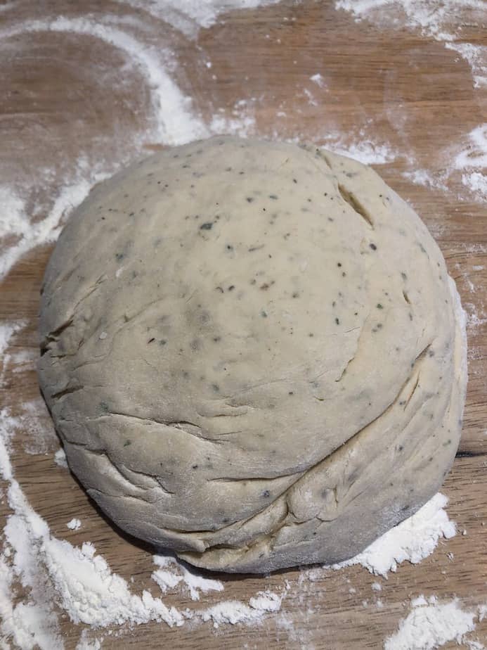 Bread Machine Herbed Pizza Dough