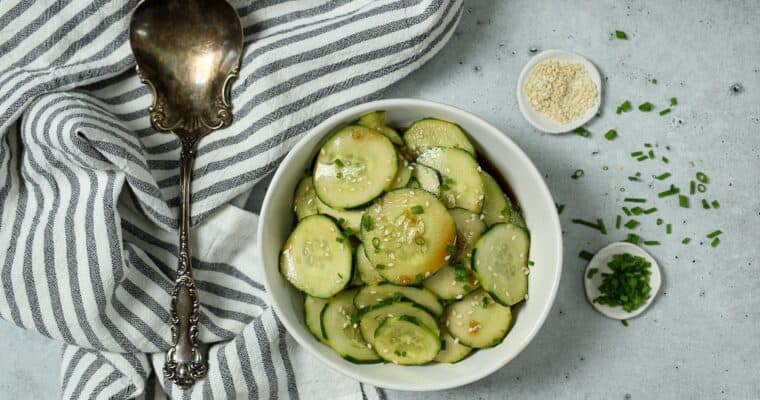 Sesame Cucumber Salad Recipe