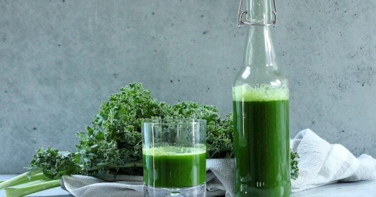 Kale and Cucumber Juice Recipe