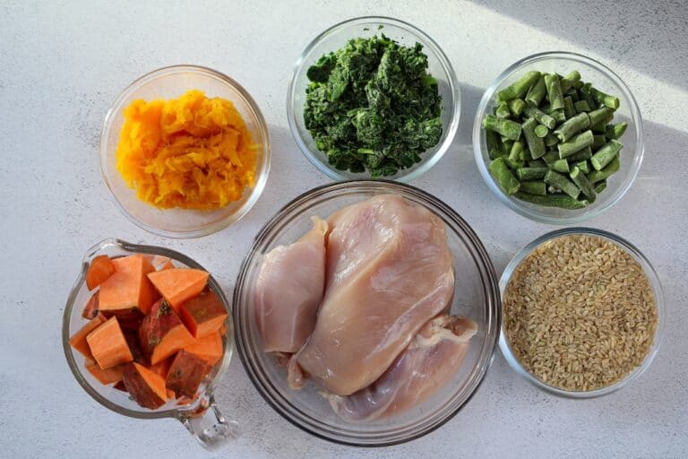 Instant Pot Chicken Dog Food with Pumpkin - Hungry Dane Kitchen - Homemade Chicken Liver And Pumpkin Dog Food
